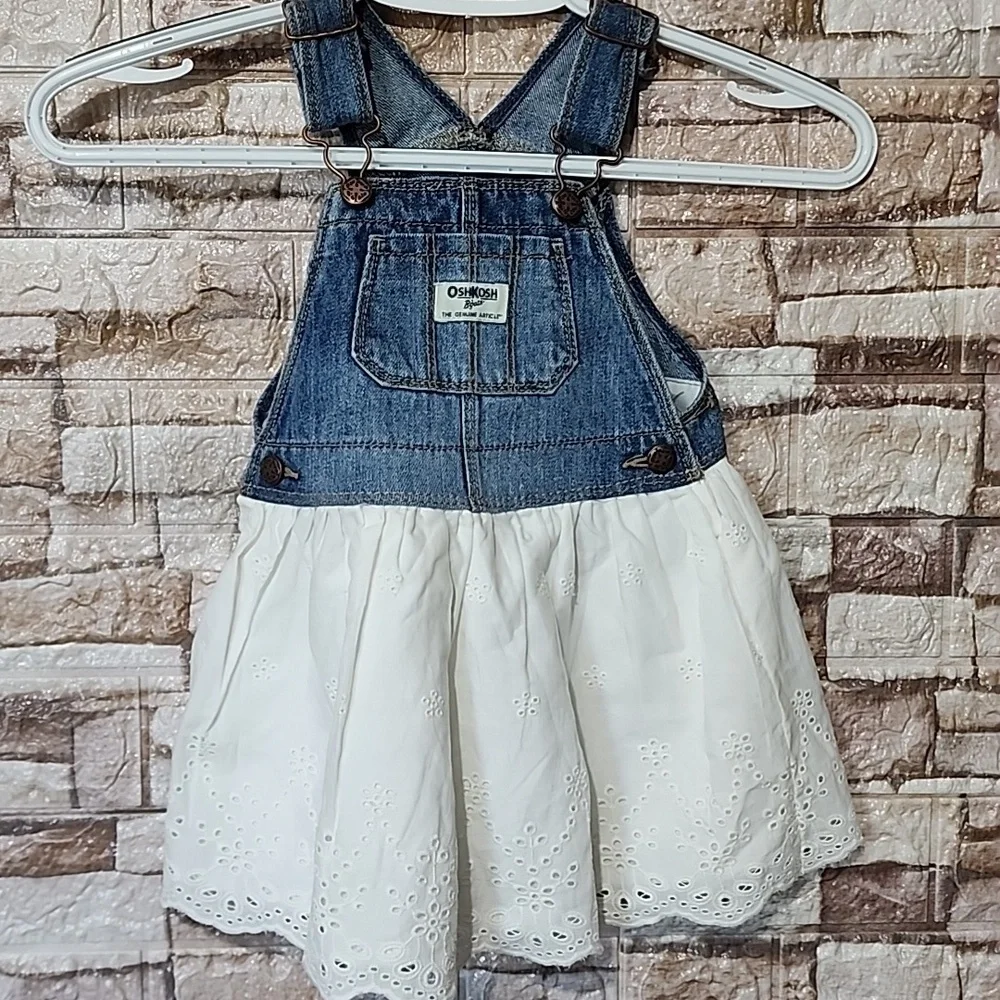 OshKosh B'gosh Denim Floral Dresses